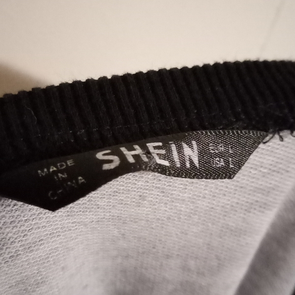 SHEIN "Fantastic/Gorgeous" black 🖤 long sleeve top - Picture 3 of 3